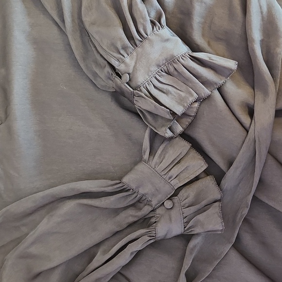 BANANA REPUBLIC FIT-AND-FLARE MIDI DRESS, size M - Picture 11 of 13